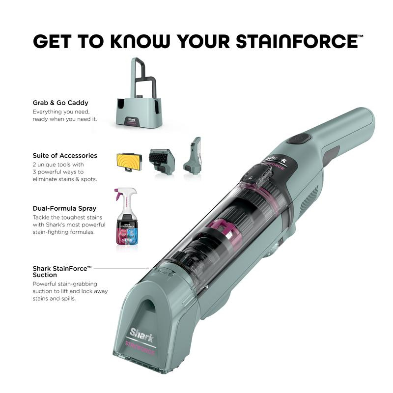 StainForce Cordless Stain-Destroying Spot Cleaner